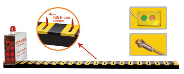 红原县V3嵌入式闯岗自动扎胎器/阻车器